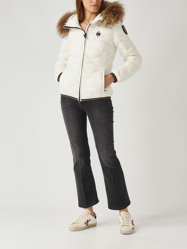 2. Piumino donna Aldie in nylon Bianco Ottico Blauer 25wbldc03096006047