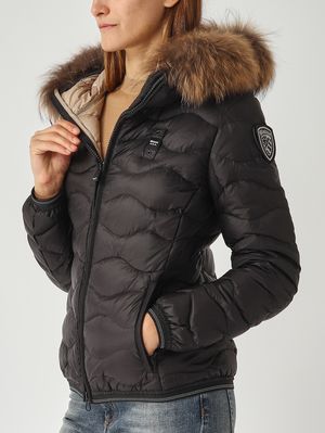 5. Piumino donna Aldie in nylon Nero Blauer 25wbldc03096006047