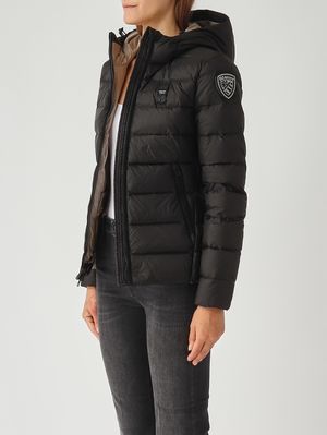 3. Charme shiny nylon down jacket for women Black Blauer 25wbldc03100006047