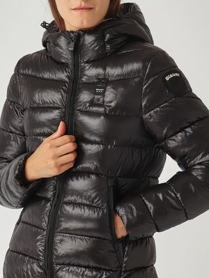 5. Giubbotto donna Adelaide in nylon micro rip Nero Blauer 25wbldk02069006648