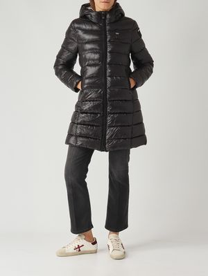 2. Giubbotto donna Adelaide in nylon micro rip Nero Blauer 25wbldk02069006648