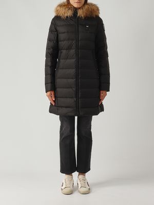 1. Women's Kristin down jacket in nylon Black Blauer 25wbldk03103006047