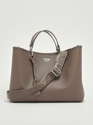 3. MyEA Damentasche aus genarbtem Lederimitat Taupe Emporio Armani ew000360af12036