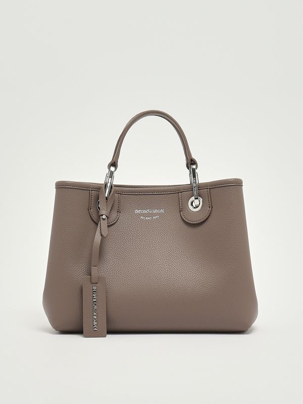 1. MyEA Damentasche aus genarbtem Lederimitat Taupe Emporio Armani ew000361af12036