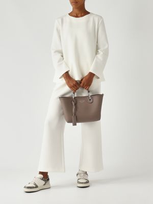 2. MyEA Damentasche aus genarbtem Lederimitat Taupe Emporio Armani ew000361af12036