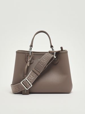4. MyEA Damentasche aus genarbtem Lederimitat Taupe Emporio Armani ew000361af12036