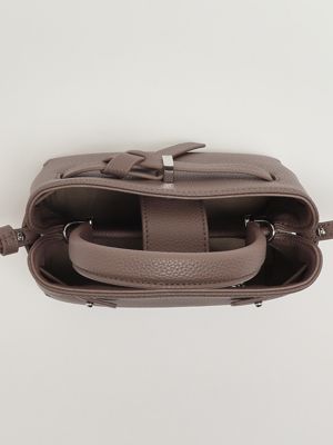 4. Imitation grained leather bag for women Taupe Emporio Armani ew002911af19437