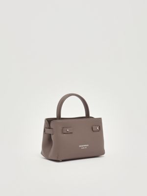 2. Imitation grained leather bag for women Taupe Emporio Armani ew002911af19437