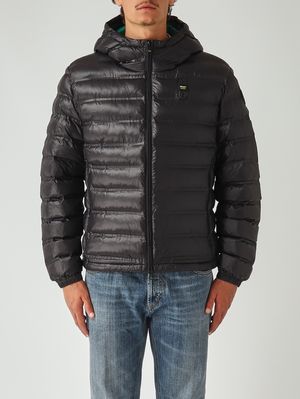 Men's nylon and knit jacket 11128zx Undergrowth | Caposerio.com
