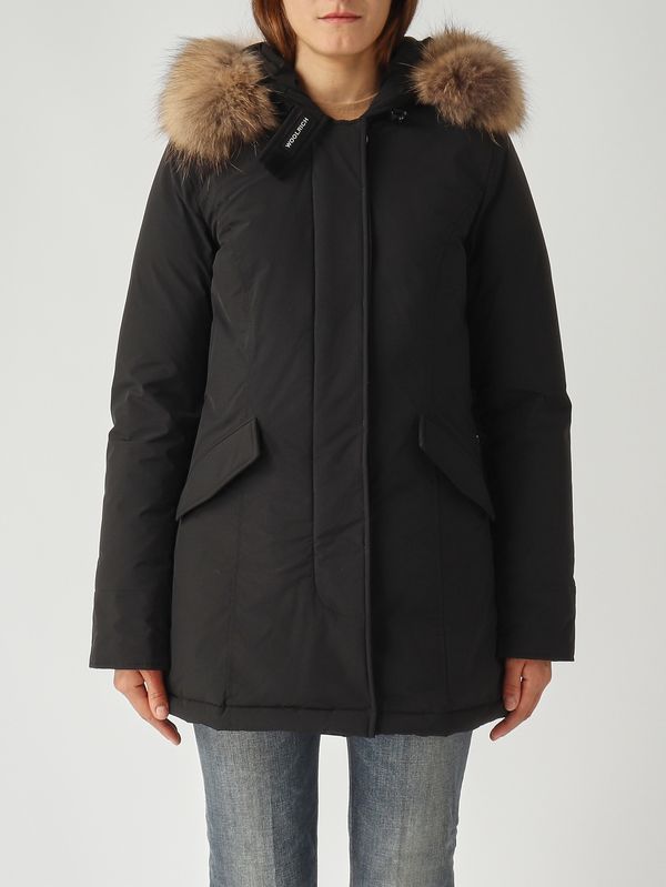 1. Parka femme Luxury Arctic en Urban Touch hydrofuge Noir Woolrich cfwwou0652frut3128