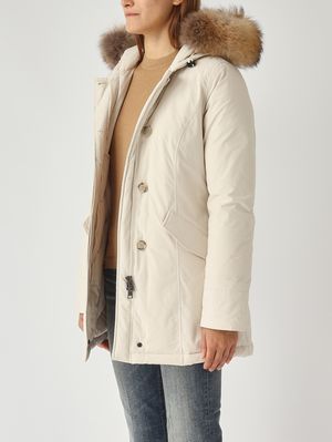 3. Women's Luxury Arctic Parka in Urban Touch Water-repellent Milk