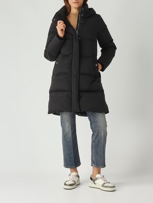 2. Piumino donna Kelly in nylon stretch Nero Woolrich cfwwou2088frut1148