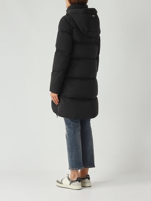 4. Piumino donna Kelly in nylon stretch Nero Woolrich cfwwou2088frut1148