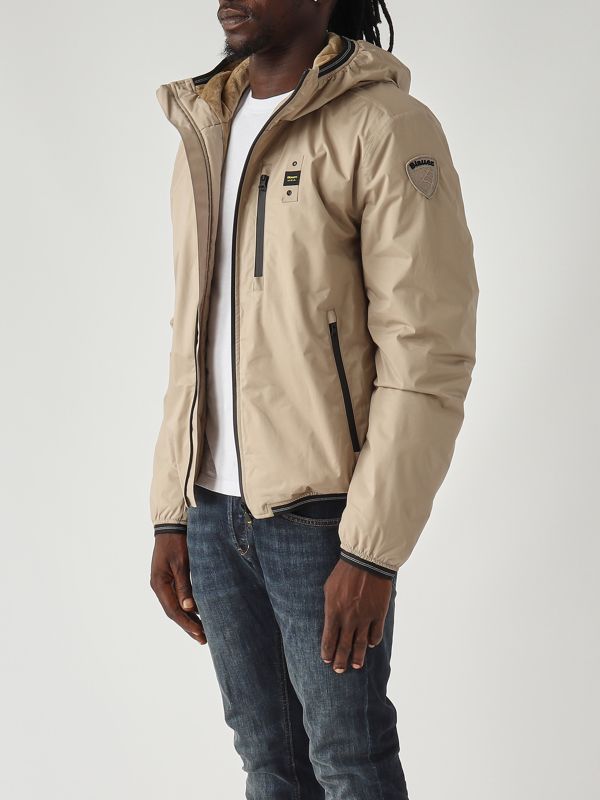 3. Devon stretch nylon jacket for men Beige Blauer 25wbluc11083007110