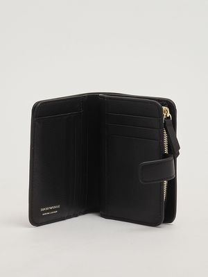 3. Cartera de mujer de piel Negro