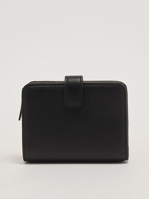 2. Cartera de mujer de piel Negro