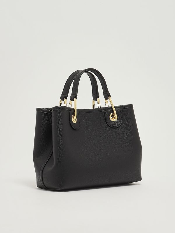 2. Bolso de mujer MyEA en polipiel granulada Negro Emporio Armani ew000361af12103