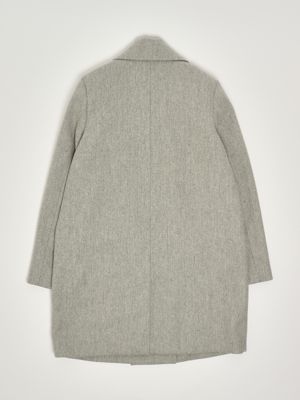 2. Cappotto bambina in misto lana Grigio Melange Fay fx2a20e0225