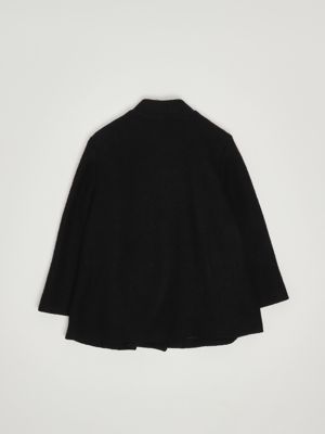 2. Wool-blend cape for girls Black Fay fx2b97e0223