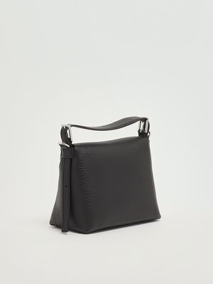 3. Damentasche Nana Small Soft aus Leder Schwarz Orciani b02175sof