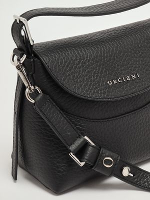 6. Damentasche Nana Small Soft aus Leder Schwarz Orciani b02175sof