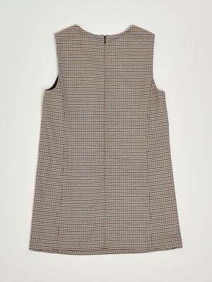 2. Mädchenkleid aus Viskose-Mischung Braun-Gold Twinset 252gj2100