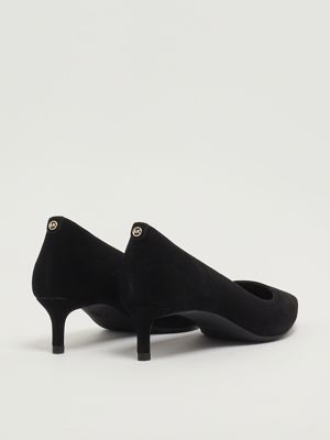 3. Escarpin Alina Flex Kitten en daim pour femme Noir Michael Kors 40r3almp1s