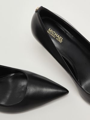 4. Alina Flex Damen Leder-Dekolleté Schwarz Michael Kors 40f2hnmp2l