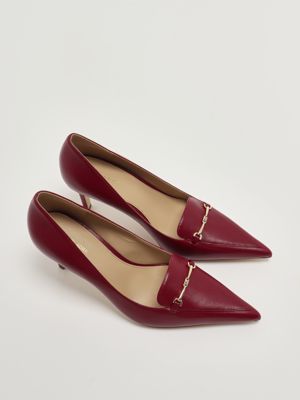 2. Lena Damen Leder-Dekolleté Wine Michael Kors 40t5lemp1l