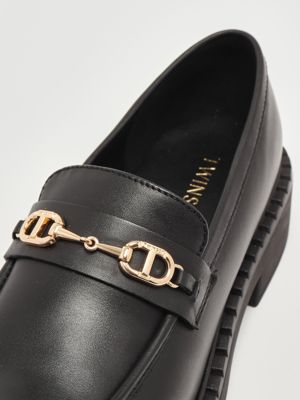 5. Mocassino bambina in pelle Nero
