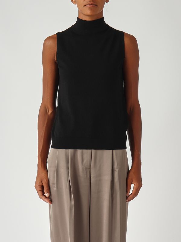 1. Pull en laine mérinos pour femme Noir Michael Kors mt561904vr