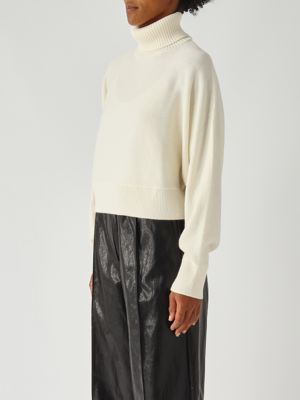 3. Extra fine merino wool sweater for women Ecru Michael Kors mt5617uf2g