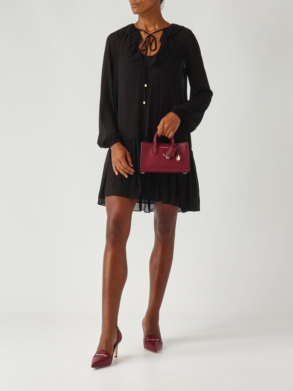 Michael Kors Cady fabric dress for women - Black | Caposerio.com Michael Kors Cady fabric dress for women - Black | Caposerio.com
