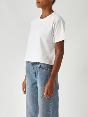 2. Cotton T-shirt for women White Michael Kors mt551vj2zu