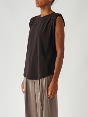 3. Top donna in viscosa stretch Nero Michael Kors mt5531fh69