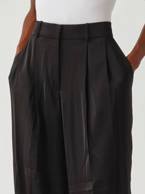 5. Satin trousers for women Black Michael Kors mt530vrayj