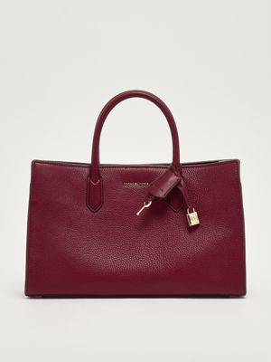 Sac Scarlett en cuir grainé pour femme Vin Michael Kors
