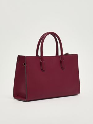 2. Scarlett women's bag in grained leather Wine Michael Kors 30f4gets2l