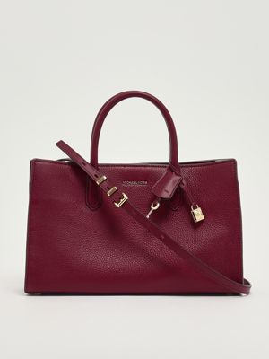 3. Scarlett women's bag in grained leather Wine Michael Kors 30f4gets2l