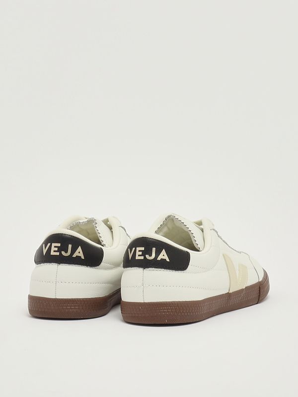 Veja Panenka leather sneakers for women - Ivory | Caposerio.com