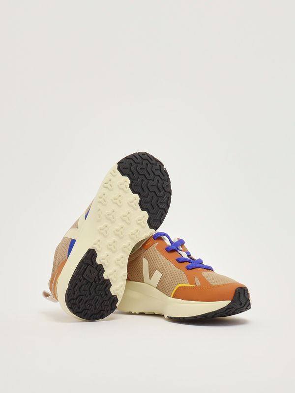 4. Small Canary nylon sneakers for boys Beige-Orange Veja yl1821023