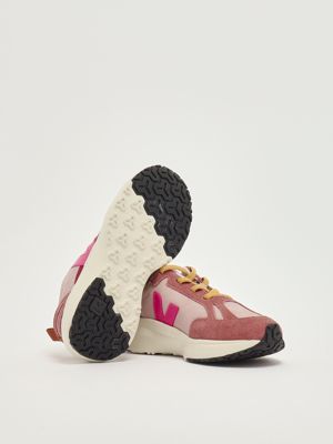 4. Kleine Kanarienvogel-Mädchen-Turnschuhe aus Wildleder Rosa Veja yl0321025