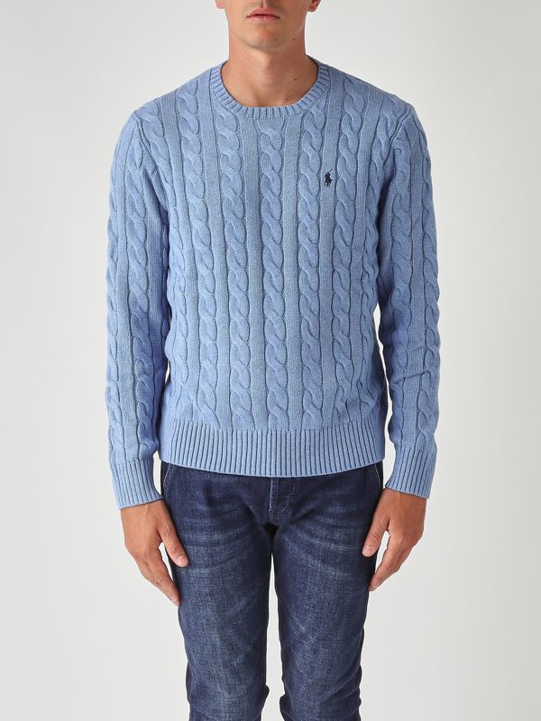 1. Men's cotton sweater Cornflower Blue Polo Ralph Lauren 710775885