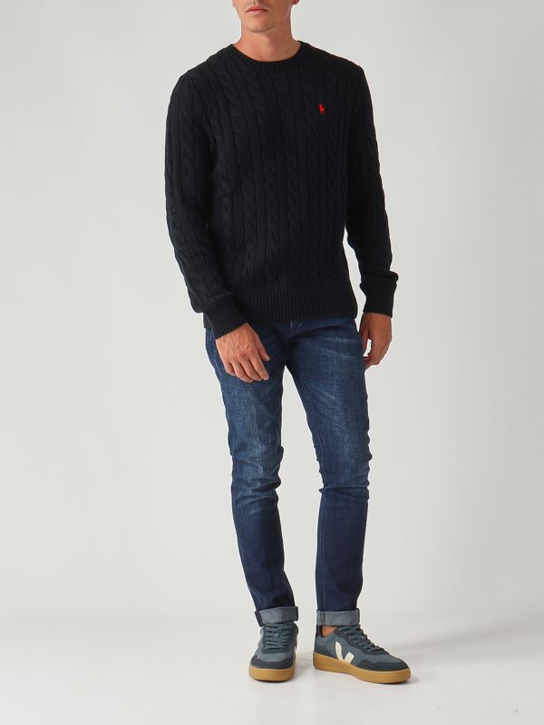 2. Men's cotton sweater Navy Polo Ralph Lauren 710775885