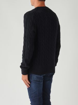 4. Jersey de coton pour hommes Marine Polo Ralph Lauren 710775885