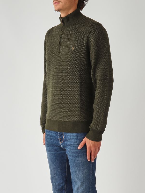 3. Jersey de hombre de lana Verde oliva Polo Ralph Lauren 710948865