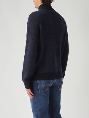 4. Jersey de hombre de lana Azul