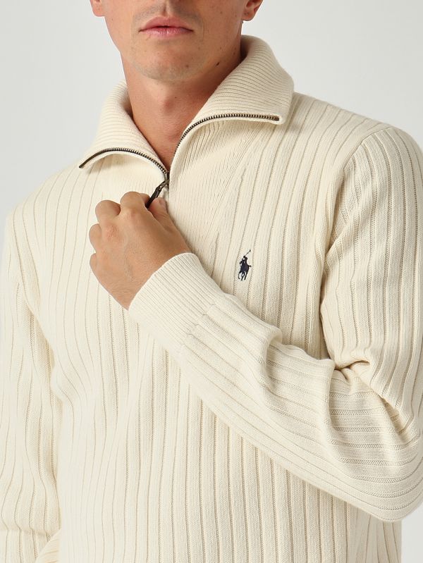 5. Jersey de hombre de mezcla de lana y algodón Mantequilla Polo Ralph Lauren 710974167