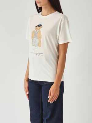 2. Cotton jersey (Better Cotton) t-shirt for women White Polo Ralph Lauren 211971752