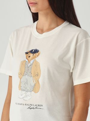 4. Cotton jersey (Better Cotton) t-shirt for women White Polo Ralph Lauren 211971752